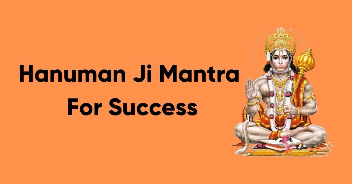 Hanuman Ji Mantra For Success