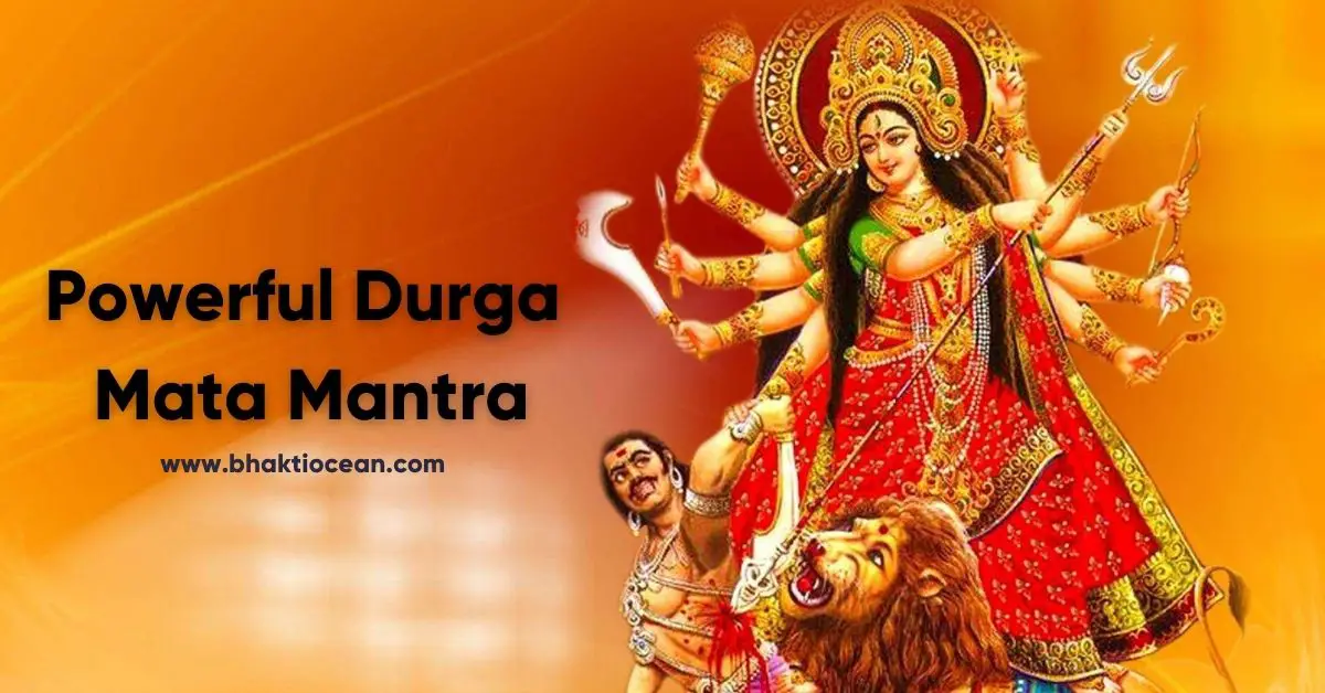 Powerful Durga Mata Mantra